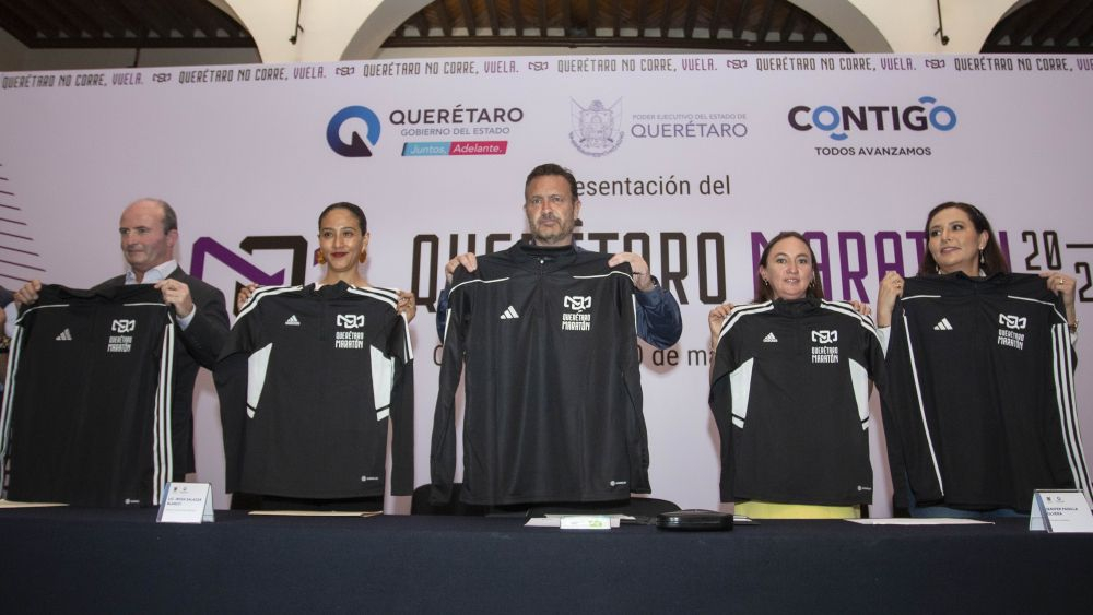 Presentan la edición 2023 del Querétaro Maratón.