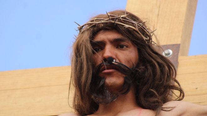 Pasión y muerte de Jesús en la comunidad de La Valla, en San Juan del Río: FOTOS: LESLYE APARICIO