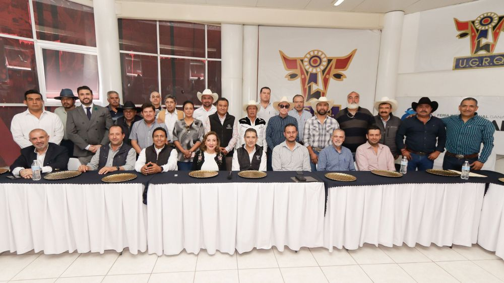 SEGOB fortalece lazos con el sector ganadero en Querétaro.