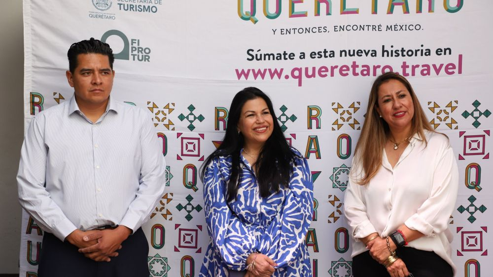 Secretaría de Turismo promueve productos queretanos en Punto México.