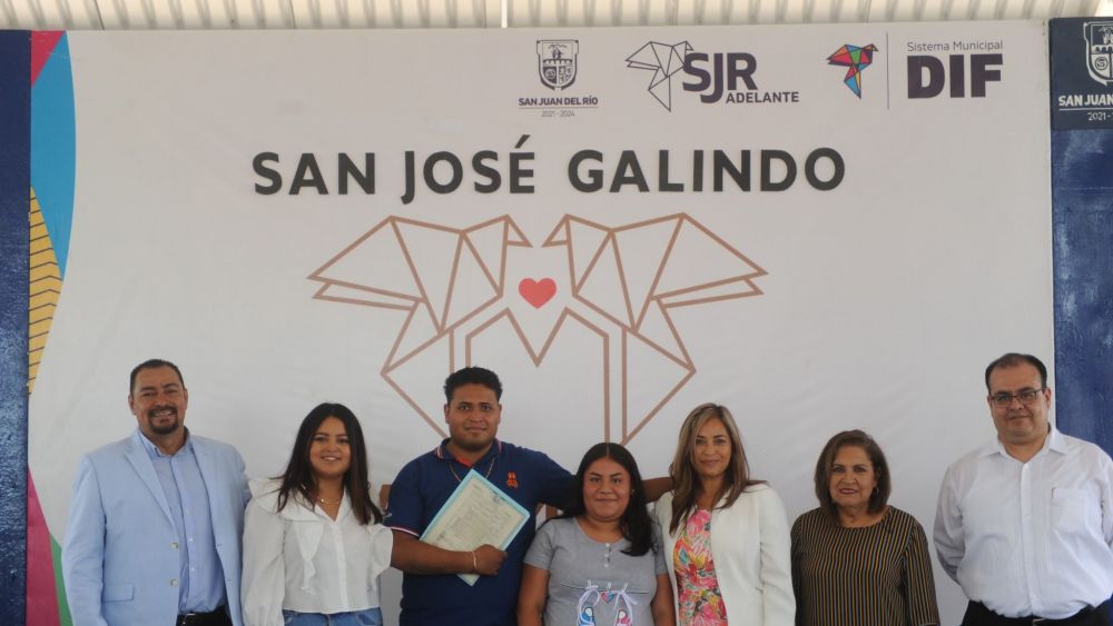 40 parejas contraen nupcias en boda colectiva en San José Galindo, San Juan del Río.