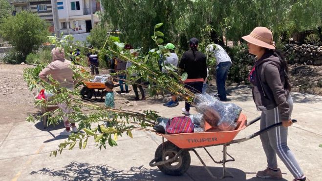 Realizan donación de árboles frutales a mujeres productoras de El Marqués.