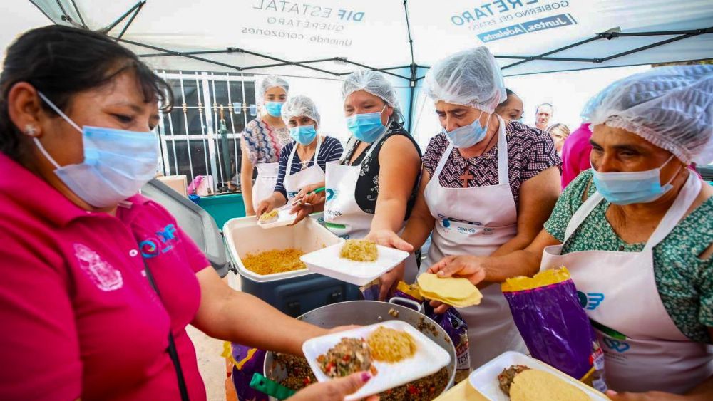 Cocina móvil del DIF Estatal combate inseguridad alimentaria: Car Herrera.