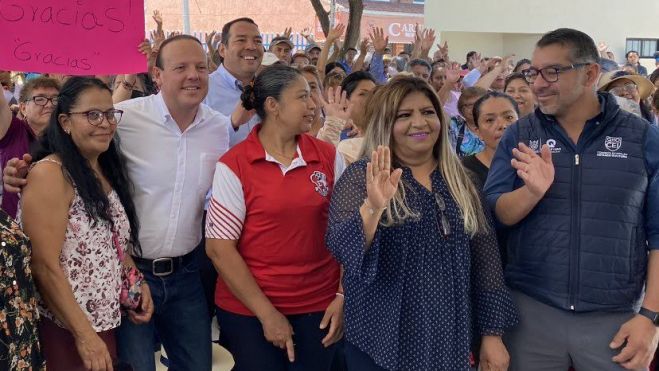 Concluye obra de rehabilitación en andador del tianguis ‘Las Garzas’.