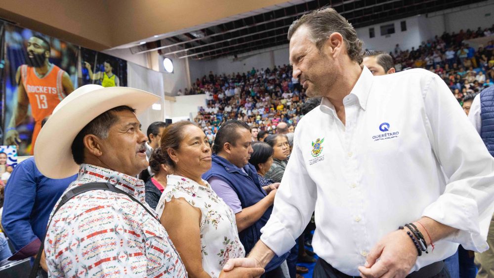 Trabajamos en equipo para mejorar la vida de cada habitante, afirmó el gobernador, Mauricio Kuri González, al presentar las principales acciones de la estrategia “Contigo” en San Juan del Río.