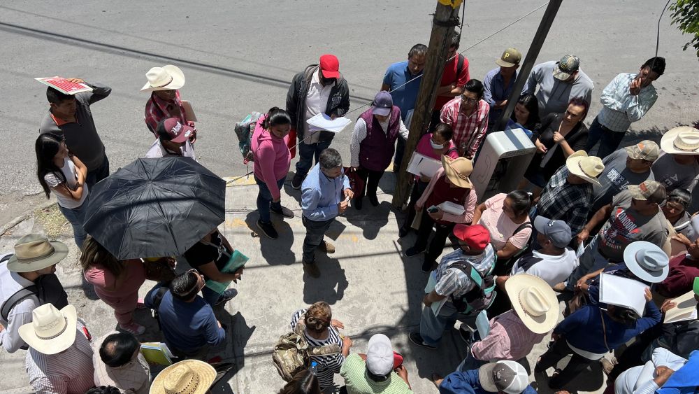 Productores buscan apoyo para enfrentar el cambio climático en Querétaro.