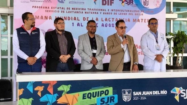 Imparte Secretaría de Salud taller de lactancia en San Juan del Río.