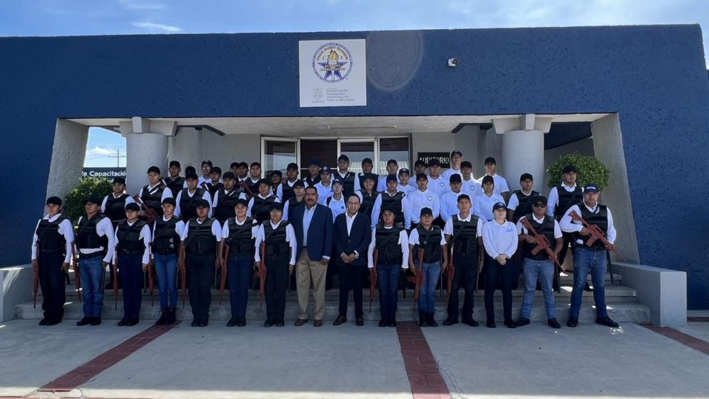 Imparte Rangel Nieves capacitación a cadetes en San Juan del Río.