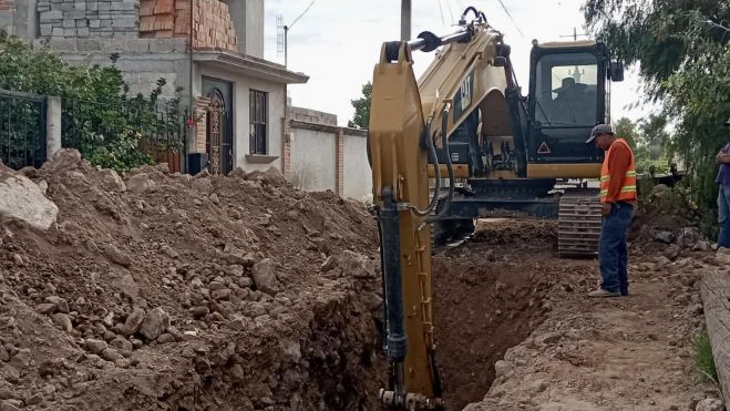 Supervisa Cabrera avance de obra de 2.4 millones en Santa Bárbara La Cueva.