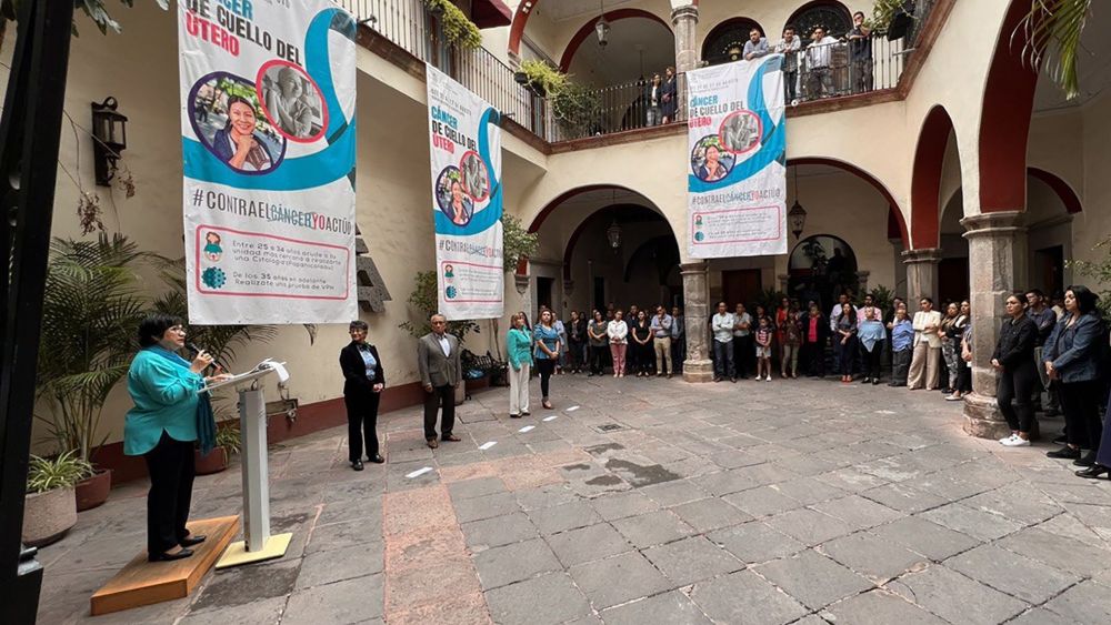 Refuerza Secretaría de Salud acciones contra cáncer cervicouterino en Querétaro.