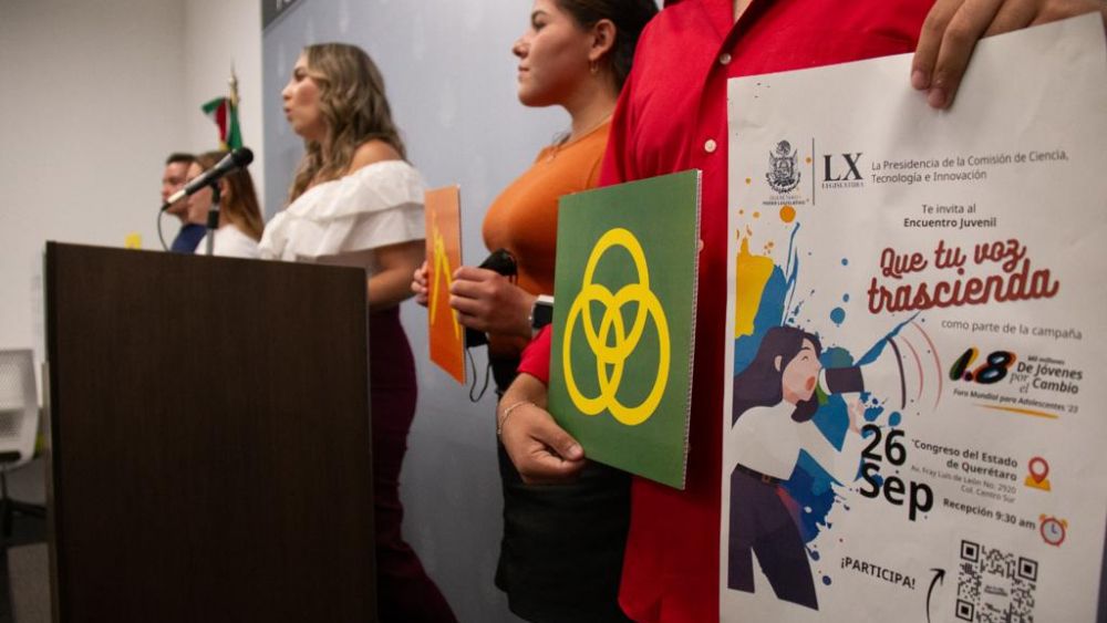 "Jóvenes por el Cambio" convoca a la juventud queretana en evento legislativo.