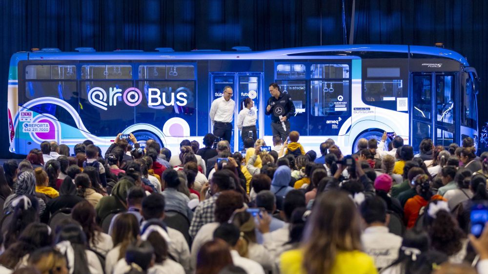 Flota de 400 autobuses para el transporte en Querétaro: Mauricio Kuri.