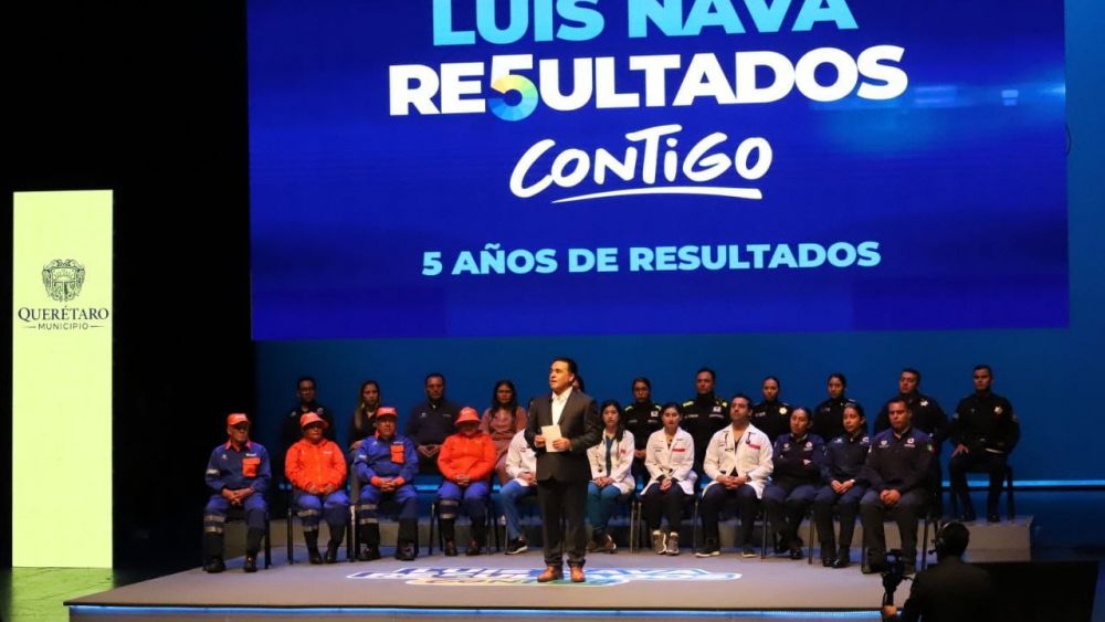 Luis Nava resalta Cinco Años de Logros y Compromisos por un Querétaro próspero y unido.