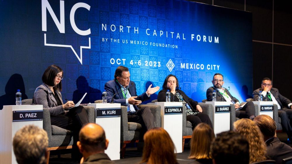 Gobernador de Querétaro destaca avances ambientales en el North Capital Forum.