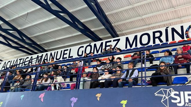 Inauguran remodelación de acuática Gómez Morin.