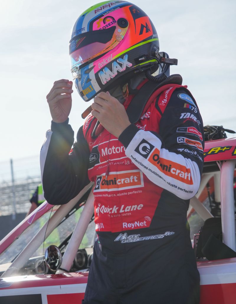Max Gutiérrez en la búsqueda de la gloria en NASCAR México.