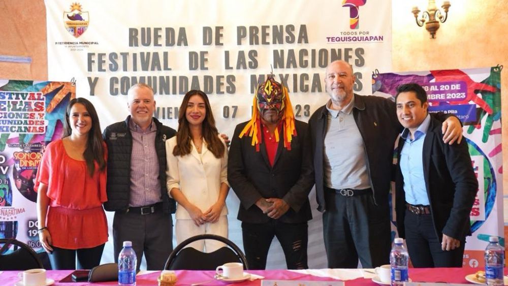 Tequisquiapan se engalana con Festival de las Naciones y Comunidades Mexicanas.