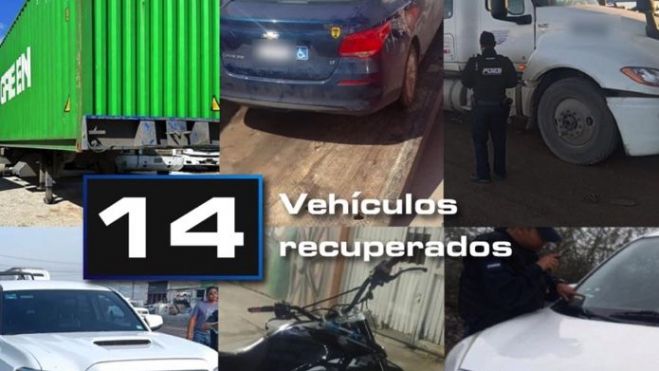 Policía Estatal de Querétaro reporta más de 500 detenciones en la última semana.