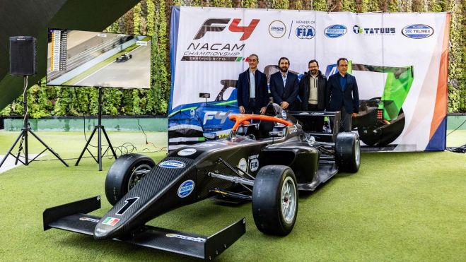 Presentación del F4 Gen 2 en la FIA NACAM F4.