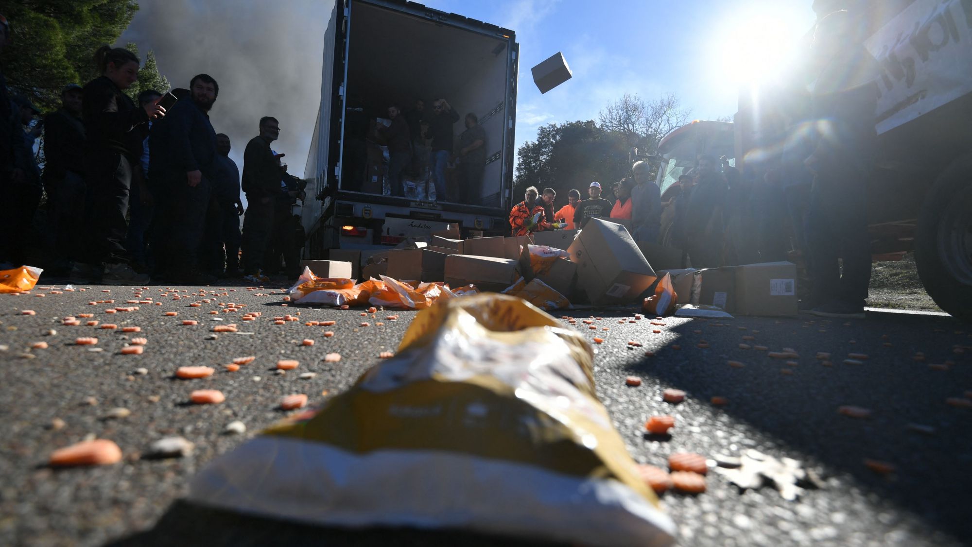 Los Agricultores Extienden Sus Protestas En Francia