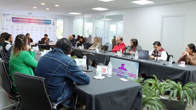IEEQ avala coalición “Sigamos haciendo historia en Querétaro” entre Morena y PT.