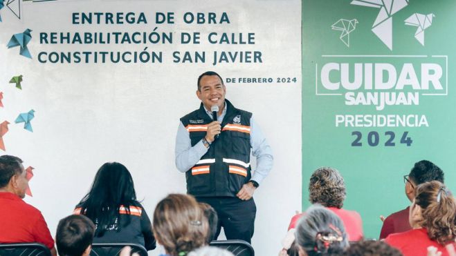 Roberto Cabrera entrega obras en San Javier y San Germán con Inversión de 2.6 millones.