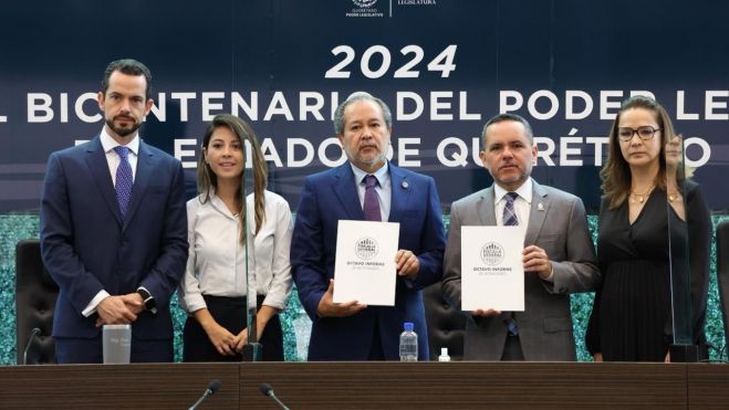 Fiscalía de Querétaro Presenta Octavo Informe de Actividades.