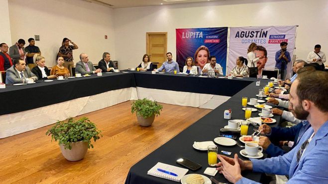 Candidatos al Senado por el PAN ganan respaldo clave en Querétaro.