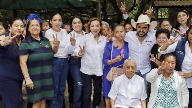 Lupita Murguía proyecta un Senado comprometido con las mujeres de la Sierra.