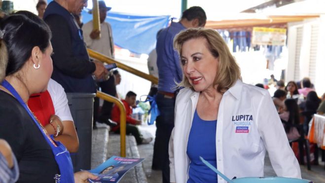 Lupita Murguía apuesta por la gobernabilidad para impulsar el comercio en Querétaro.