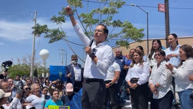 Chepe Guerrero formaliza su candidatura a la alcaldía de Corregidora.