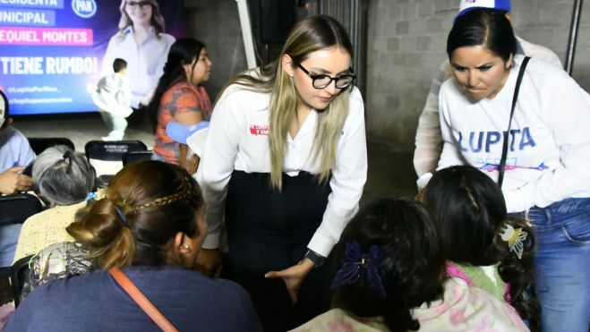 Lupita Pérez intensifica su campaña en Ezequiel Montes con visitas a comunidades locales.