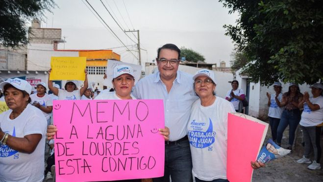Memo Vega y Roberto Cabrera reciben apoyo en El Organal y Laguna de Lourdes.
