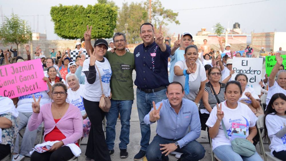 Roberto Cabrera Encuentra Apoyo en El Jazmín para las Próximas Elecciones.