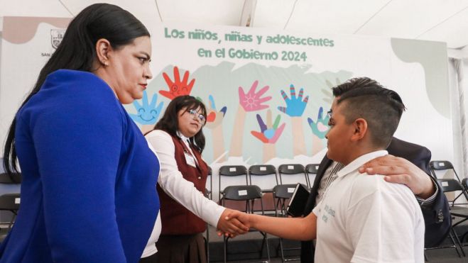 San Juan del Río celebra 'Niñas, Niños y Adolescentes en el gobierno 2024.