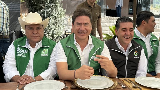 Ricardo Astudillo destaca la política Verde en Huimilpan y San Joaquín.