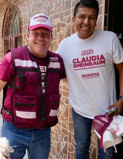 Edgar "Güero" Inzunza se perfila como favorito en el décimo distrito de San Juan del Río.