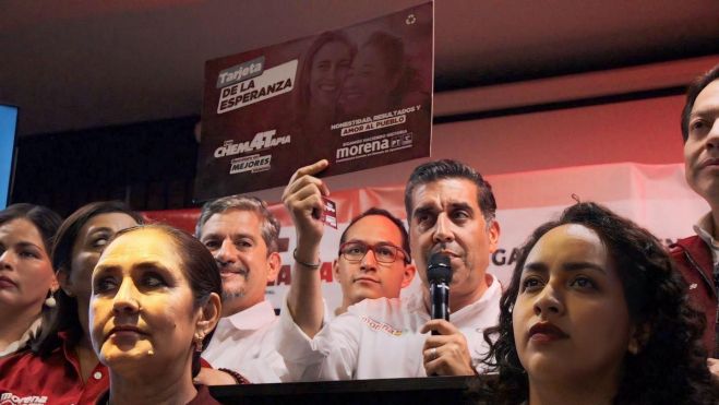 Felifer Macías acusa a MORENA de copiar sus propuestas electorales en Querétaro.