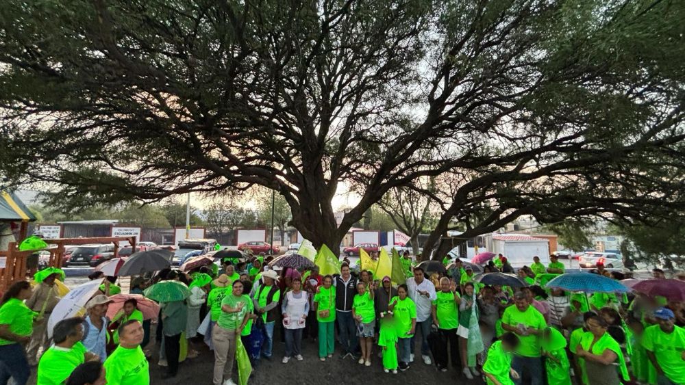 Candidatos de Morena, PT y Verde unifican fuerzas en San Juan del Río.