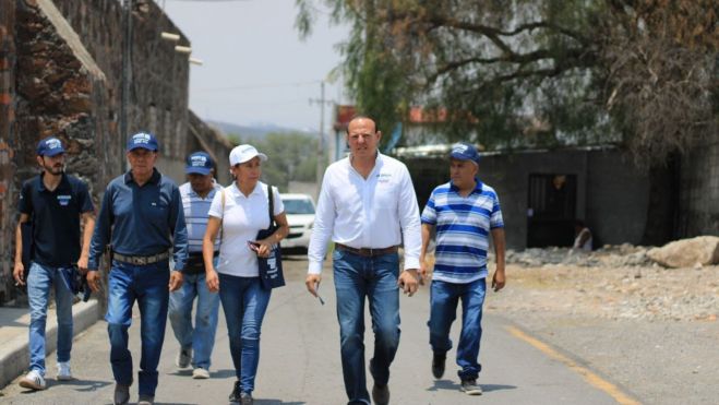 Germaín Garfias apoyará a Madres y Padres trabajadores en Palmillas.