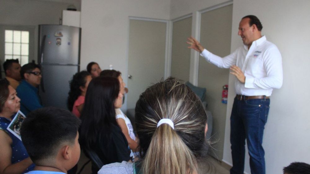Germaín Garfias impulsará programas sociales para mejorar la economía familiar en San Juan.