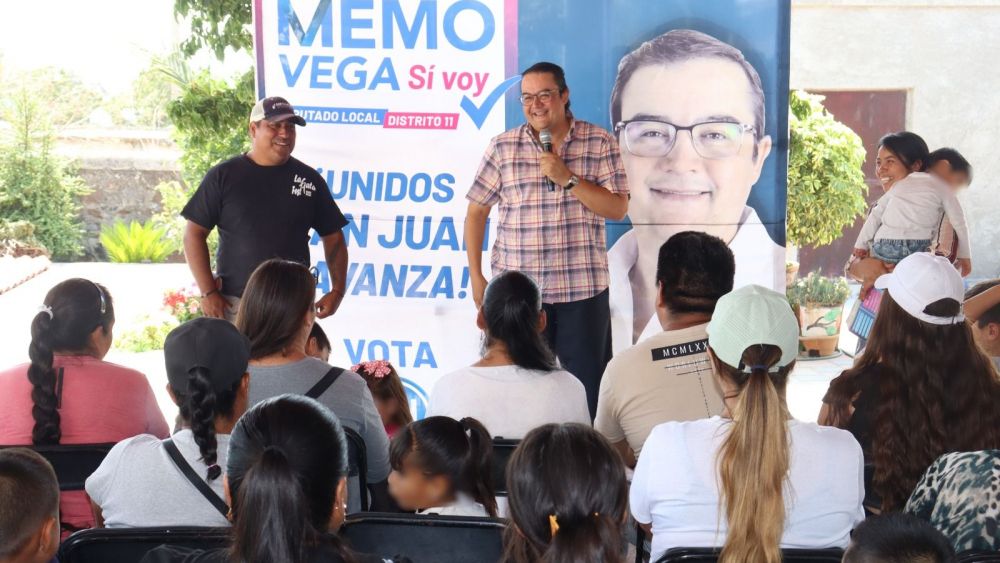 Cierre de campaña de Xóchitl Gálvez en San Juan del Río, anuncia Memo Vega.