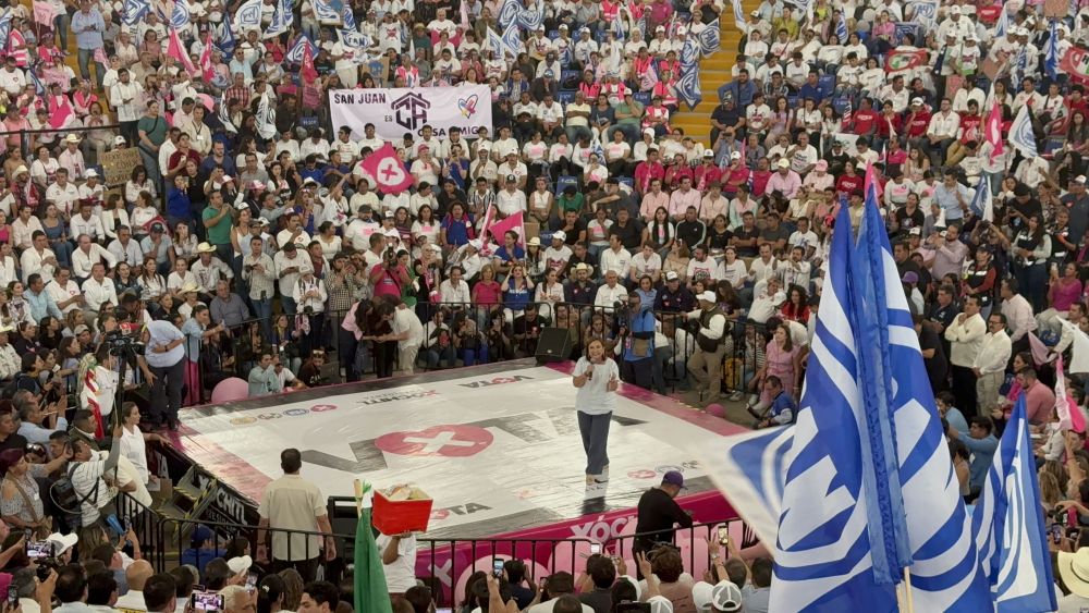 Xóchitl Gálvez cierra campaña en San Juan del Río con promesas de cambio.