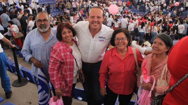 Germaín Garfias destaca respaldo de Xóchitl Gálvez en San Juan del Río y Querétaro.