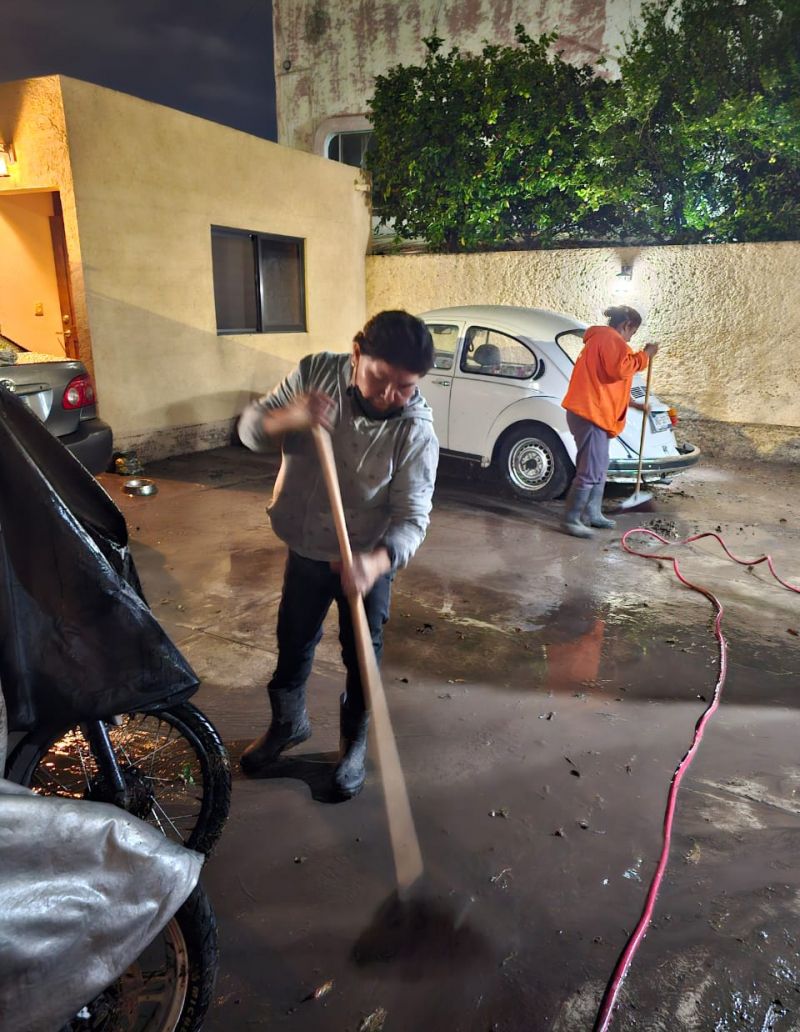 Protección Civil atiende afectaciones por lluvias en Querétaro