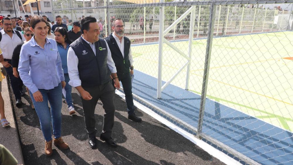 Inaugura Luis Nava el Parque “Don Manuel” en La Huerta.