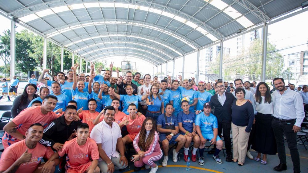  Mauricio Kuri inaugura "Copa Valores" para combatir adicciones.