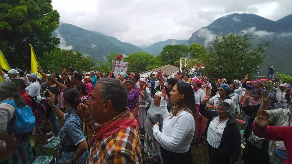 Comienza en Neblinas la Peregrinación al Tepeyac con seguridad y apoyo logístico.