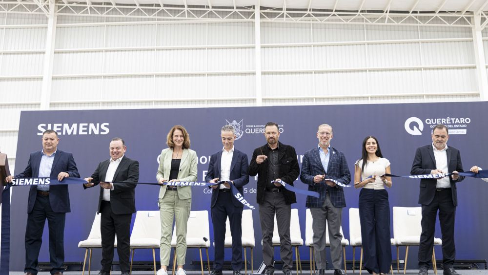 Querétaro: Inauguración de la Fábrica Kaizen de SIEMENS en Colón.