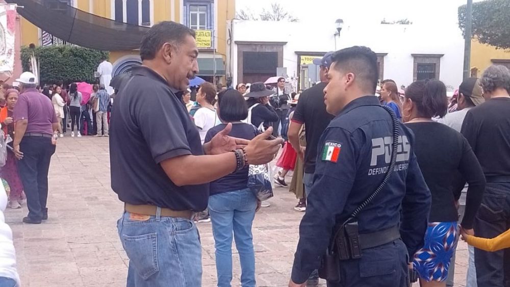 Peregrinación de mujeres llega a San Juan del Río sin incidentes.